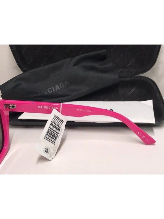 ?️ New Authentic Balenciaga BB0216S 003 Fuchsia Sunglasses main image 7